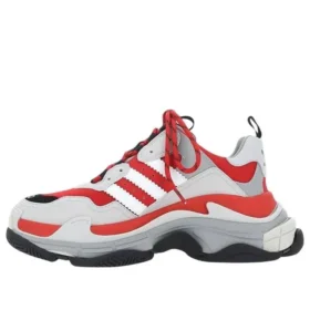 Balenciaga x adidas Triple S Sneaker „White Grey Red“ 712821W2ZB46121