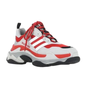 Balenciaga x adidas Triple S Sneaker „White Grey Red“ 712821W2ZB46121