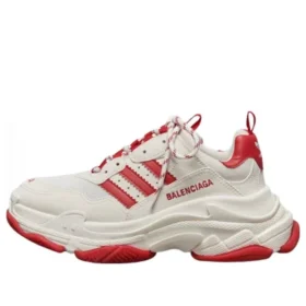 Balenciaga x adidas Triple S „White Red“ ID4734