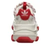 Balenciaga x adidas Triple S „White Red“ ID4734