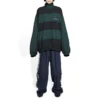 Balenciaga x Adidas Wende-Trainingsjacke „Black Green“ 725294TNO793230