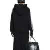 Balenciaga x adidas Zip-Up-Hoodie „Black White“ 723754TNVN28482