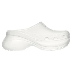 Balenciaga x Crocs Pantoletten „White“ 720762W1S8E9000