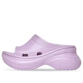 Balenciaga x Crocs Pool-Slides „Light Purple“ 677389W1S8E5600