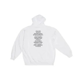 Balenciaga x FORTNITE Hoodie, mittlere Passform „White“ 600583TLVO49040 Balenciaga x FORTNITE Hoodie, mittlere Passform „White“ 600583TLVO49040