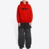 Balenciaga x FORTNITE Hoodies, Medium Fit „Red“ 600583TLVO46506