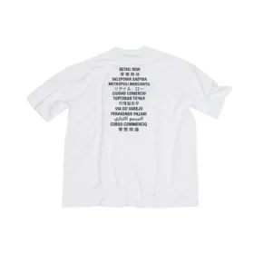 Balenciaga x FORTNITE T-Shirt Medium Fit „Weiß“ 612966TLVO39040 Balenciaga x FORTNITE T-Shirt Medium Fit „Weiß“ 612966TLVO39040