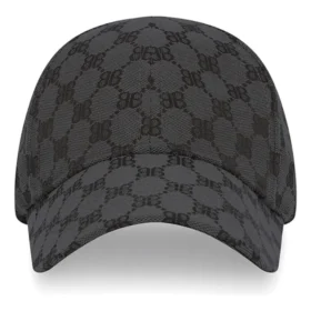 Balenciaga x Gucci The Hacker Project Kappe „Grau-Schwarz“ 6807174B3B71160 Balenciaga x Gucci The Hacker Project Kappe „Grau-Schwarz“ 6807174B3B71160