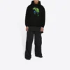 Balenciaga x Marvel Hulk-Hoodie, Medium Fit „Schwarz“ 600583TLV581000