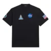 Balenciaga x NASA Crossover Space Retro Kurzarm-T-Shirt „Black“ 651795TKVD71070