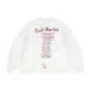 Balenciaga x Pink Martini Langarm-T-Shirt Oversized „Ecru“ 699191TMVN99800