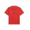 Balenciaga x PlayStation Crossover FW21 PS5 Alphabet-Geometrie-Muster-Print Kurzarm Unisex Rot 651795TKVF36552