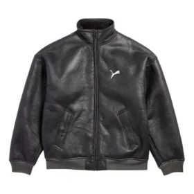 Balenciaga x Puma Lederjacke „Anthracite“ 850021TTS071140 Balenciaga x Puma Lederjacke „Anthracite“ 850021TTS071140