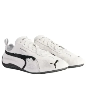 Balenciaga x Puma Speedcat Suede „Distressed White Black“ 847146WSDSD9010 Balenciaga x Puma Speedcat Suede „Distressed White Black“ 847146WSDSD9010