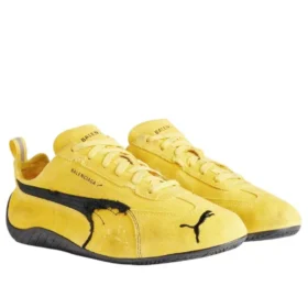 Balenciaga x Puma Speedcat Suede „Distressed Yellow Black“ 847146WSDSD7010 Balenciaga x Puma Speedcat Suede „Distressed Yellow Black“ 847146WSDSD7010