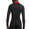 Balenciaga x Puma T-Shirt mit halbem Reißverschluss „Black Red“ 846996TTVB11076