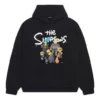 Balenciaga x THE SIMPSONS Baumwoll-Hoodie, weite Passform „Black“ 674986TLVG81000