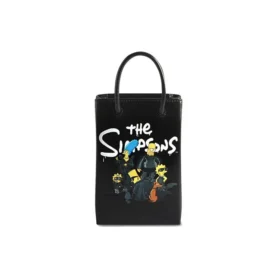 Balenciaga x The Simpsons Mini-Einkaufstasche „Black“ 59382623VBN1000
