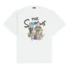 Balenciaga x THE SIMPSONS Oversized-Baumwoll-T-Shirt „White“ 676589TLVG70901