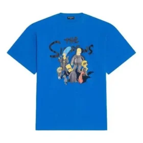 Balenciaga x The Simpsons Oversized-T-Shirt „Blue“ 676589TLVG74210 Balenciaga x The Simpsons Oversized-T-Shirt „Blue“ 676589TLVG74210