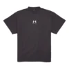 Balenciaga x Under Armour T-Shirt, Oversized-Passform „Schwarz-Weiß“ 787349TRVB79034