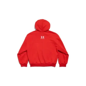 Balenciaga x Under Armour Zip-Up-Hoodie „Red White“ 803264TRVB86540