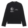 Balenciaga x WFP Langarm-T-Shirt, Medium Fit „Schwarz“ 612967THV841000