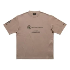 Balenciaga x WFP T-Shirt Medium Fit „Beige“ 612966TMVL27761 Balenciaga x WFP T-Shirt Medium Fit „Beige“ 612966TMVL27761