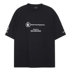 Balenciaga x WFP T-Shirt, Medium Fit „Black“ 612966TMVL21070 Balenciaga x WFP T-Shirt, Medium Fit „Black“ 612966TMVL21070