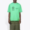 Balenciaga x WFP T-Shirt, Medium Fit „Green“ 612966THV844162