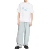 Balenciaga x WFP T-Shirt, Medium-Fit, „White“ 612966TMVL29086