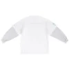 Balenciaga x WFP T-Shirt mit doppelten Ärmeln „Weiß“ 698089TMVL29086