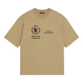 Balenciaga x World Food Program T-Shirt „Beige“ 612965THV849605 Balenciaga x World Food Program T-Shirt „Beige“ 612965THV849605