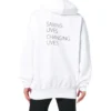 Balenciaga x World Food Programme Hoodie „Weiß Schwarz“ 541870TCV343307