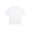Band-Porträt-Aufdruck Logo Retro Kurzarm-Shirt „Weiß“ 612965TIV479000