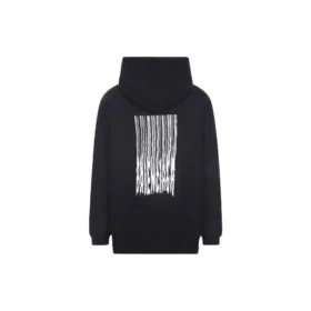 Barcode Baumwoll-Hoodie „Black“ 651799TKVE61070 Barcode Baumwoll-Hoodie „Black“ 651799TKVE61070