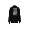 Barcode-Pullover mit Rundhalsausschnitt „Schwarz“ 652981TKVE61070