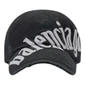 Baseballkappe mit diagonalem Logo „Schwarz-Weiß“ 680738410B21077 Baseballkappe mit diagonalem Logo „Schwarz-Weiß“ 680738410B21077