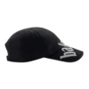 Baseballkappe mit diagonalem Logo „Schwarz-Weiß“ 680738410B21077