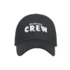 Baseballkappe mit gesticktem Crew-Logo „Black“ 617139310B21000
