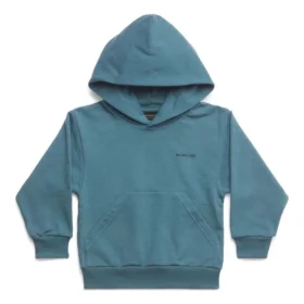 Baumwoll-Hoodie mit Logo-Aufdruck „Blue“ 682019TOVK64005
