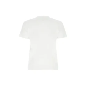 Baumwoll-T-Shirt mit Aufdruck, kurzärmelig, weiß 612964TJVD69000 Baumwoll-T-Shirt mit Aufdruck, kurzärmelig, weiß 612964TJVD69000