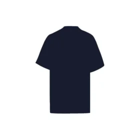Baumwoll-T-Shirt mit College-Logo-Print „Schwarz“ 676589TLV898067