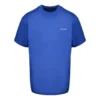Baumwoll-T-Shirt mit kleinem Logo-Aufdruck „Blue“ 556150TBV438077