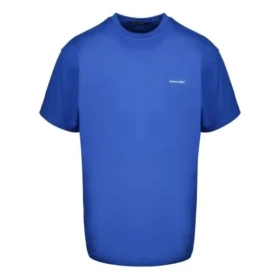 Baumwoll-T-Shirt mit kleinem Logo-Aufdruck „Blue“ 556150TBV438077