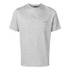 Baumwoll-T-Shirt mit kleinem Logo-Aufdruck „Grey“ 556151TYK281300