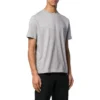 Baumwoll-T-Shirt mit kleinem Logo-Aufdruck „Grey“ 556151TYK281300