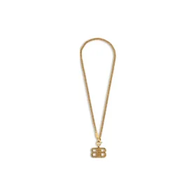 Bb 2.0 Strukturierte Halskette „Gold“ 782981TZ99G0705