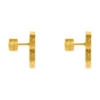 Bb 2.0 Textured Xs Ohrringe „Gold“ 782982TZ99G0705