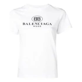 BB Alphabet Kurzarm-T-Shirt, Weiß 556110TYK239000 BB Alphabet Kurzarm-T-Shirt, Weiß 556110TYK239000